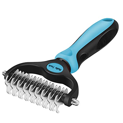 Sulie Tech Pet Grooming Brush, Dematting Undercoat