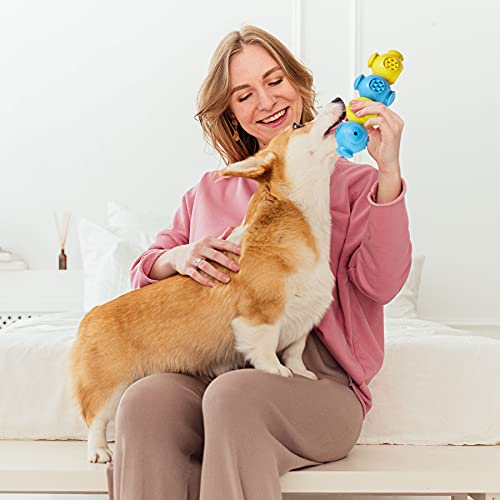 Dog Puzzle Toys for Aggressive Chewers,4 Pack Dog Chew Toys for Small