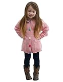 YJ.GWL Little Girls Button Front Knit Uniform Cardigan Sweater