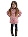YJ.GWL Little Girls Button Front Knit Uniform Cardigan Sweater