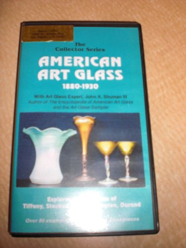 American Art Glass 1880-1930 with Art Glass Expert John A. Shuman III explores art glass of Tiffany, Steuben, Mr. Washington, Durand