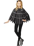 Girls Spiderweb Costume Poncho
