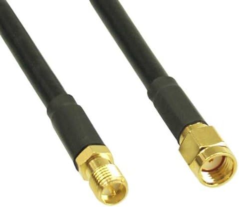 InLine® 40860 A WLAN Cable R-SMA (F) – R-SMA plug to R-SMA (F) – R-SMA Connector 10 m