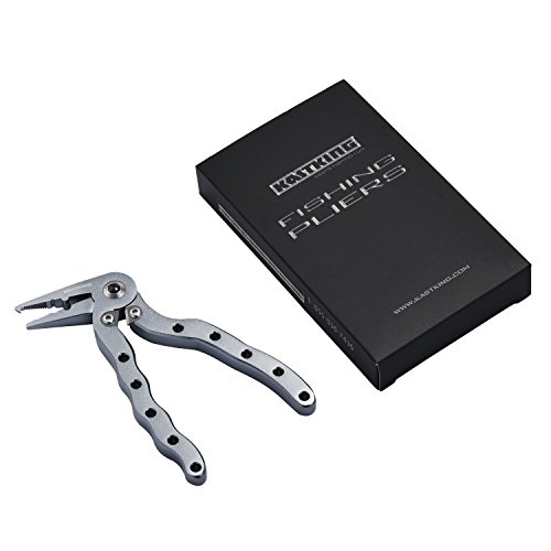 MadBite Falcon Angled Head Aluminum Fishing Pliers – Braid Cutters - Hook Remover - Line Cutter – Snap Ring Plier - Spring Loaded Super Sharp Tungsten Carbide Cutters - Thumbnail 7