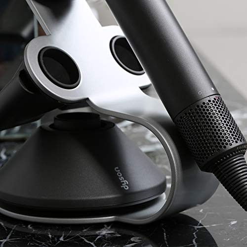 AIKE 3In1 Hair Dryer Stand Dock Holder, Aluminum