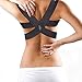 Berlin & Daughter Posture Corrector - Fully Adjustable Breathable Clavicle Chest Back Support Brace for Improves Posture & Provide Lumbar Support Back Pain Relief - Perfect for Men & Women - Large