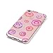 UCLL iphone 7 Plus Case , Cute Donuts Printing Case for Iphone7 plus iPhone 7 plus Shockproof Case with a Screen Protector