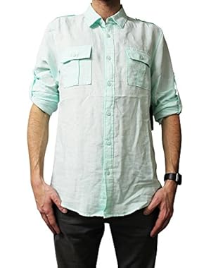 Men's Long-Sleeve Walker Military Shirt