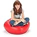 X Rocker 96700 Standard Black Bean Bag Chair (Red)