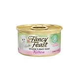 Fancy Feast Gourmet Kitten Formula Tender Turkey Feast Canned Cat Food (24/3-oz cans)
