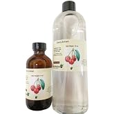 OliveNation Cherry Flavor Extract TTB, PG Free, Natural - 16 fl oz | Sugar Free Clear Liquid Adds Fruit Taste/Aroma in Baking, Sauce, Frosting/Filling, Frozen Treats - TTB-Approved for Brewing