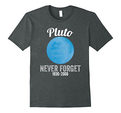 Mens pluto never forget t-shirt funny science geek nerd…