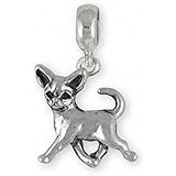 Sterling Silver King Charles Spaniel Dog Charm - 925 Silver Animal Charm For Bracelets