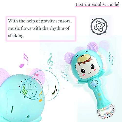 LOFEE Baby Toys 3-12 Months Musical Toy for 6-12 Months Baby Boy, Infant Toy Rings Baby Toys Teething Rattle Toy for 12-18 Months Toy for 3-8 Months Infant Girl Birthday Present for 12-24 Months Baby