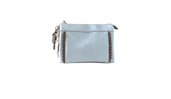 Matties Bags Bolso Bandolera Malva Azul : Amazon.es: Equipaje