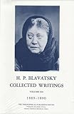 H.P. Blavatsky Collected Writings, Volume XII 1889-1890 by 
