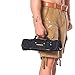 CRAZY ANTS 25 Slots Reel Rolling Tool Bag, Heavy Duty Roll Up Tool Bag Organizer, Professional Tool Roll Bag for Mechanic, Carpenter, Electrician & Hobbyist