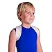 BraceAbility Pediatric Clavicle Support Brace - Figure 8 Upper Back Brace Posture Corrector for Kids, Shoulder Straightener, Kyphosis Relief, Youth Sling for Injuries and Fractures (Extra Small)