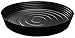 Curtis Wagner Plastics Plant Tray Drip Pan Saucers (5-pack) – Black, Round (Diameter = 25″ top, 23″ bottom, 3.75″ depth) Thin Plastic for Indoor or Garden – Clear, Black & Terracotta Floor Saversthumb 1