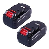2Packs PC18B Battery for Porter Cable 18V 3.6Ah Ni-MH Battery Replacement PCC489N PCMVC PCXMVC
