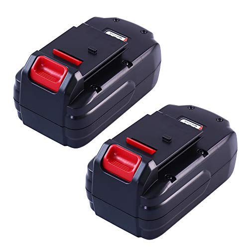2Packs PC18B Battery for Porter Cable 18V 3.6Ah Ni-MH Battery Replacement PCC489N PCMVC PCXMVC