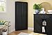 South Shore 4-Door Corner Armoire for Small Space with Adjustable Shelves Chocolate