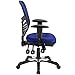 Modway EEI-757 Articulate Ergonomic Mesh Office Chair in Blue