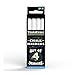 VersaChalk White Liquid Chalk Markers, Set of 4-3mm Tip