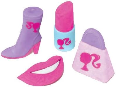 Barbie 3D Eraser Shapes (1 dz)