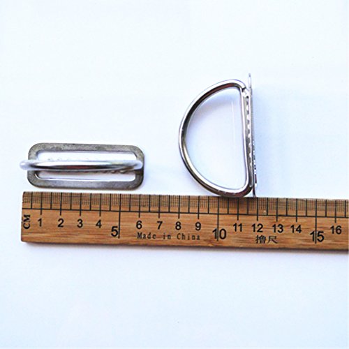 Weight Belt Keeper Slider Retainer & D Ring For 2" Scuba Diving Dive Webbing