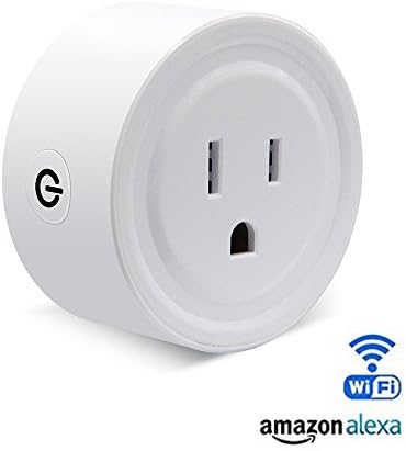 Wifi Smart Plug Mini Smart Outlet Compatible with Alexa Remote Control By Smart Phone from Anywhere Anytime