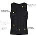 Sweat Vest for Men with Zipper - (S-6XL) - Premium Weightless Neoprene Sauna Shirt - Increase Your Workout Motivation - Designed in The USA