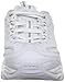 Skechers Sport Women's D'Lites Lace-Up Sneaker, White/Silver, 11 M US