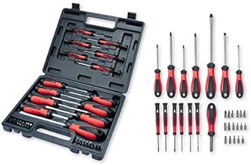 SET DESTORNILLADORES 32 PIEZAS: Amazon.es: Bricolaje y herramientas