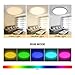 OOWOLF 25W Dimmable LED Ceiling Light, Upgraded Modern 15.7in RGB Close to Ceiling Lamp Fixture with Remote for Bedroom,Living Room,Kitchen,Dining Room