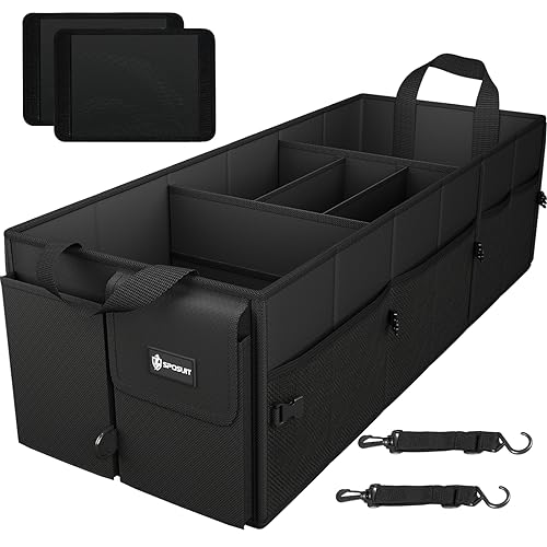 LK’s Collapsible Trunk Organizer Multipurpose Cargo Storage Organizer For Car, SUV Or Minivan - View #14