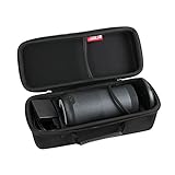 Hermitshell Hard EVA Travel Triple Black Case Fits Bose SoundLink Revolve+ Bluetooth Speaker and Charging Cradle