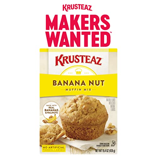 Krusteaz Banana Nut Muffin Mix, 15.4 oz Pricepulse