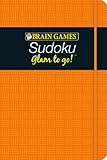 Brain Games Glam to Go! Sudoku (Orange Cover) by 