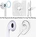 Bluetooth Earphones Headset with Microphone from BT WAVES - Best Wireless Earbuds Apple Style Earpods Headphones for iPhone and Android Phones Enjoy Clear Stereo Sound with 2 Years Guarantee