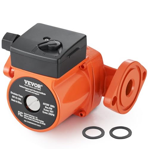 VEVOR 23 GPM Hydronic Circulation Pump