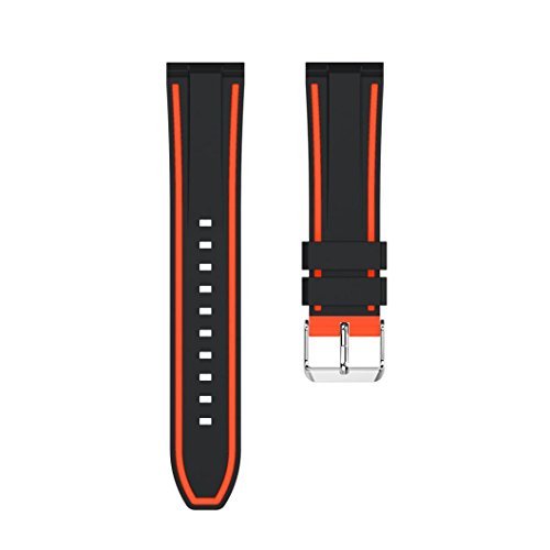 For Samsung Gear S3 Frontier,Outsta New Fashion Sports Silicone Bracelet Strap Band (D) - Thumbnail 3