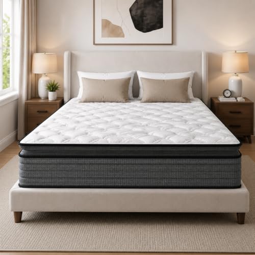 auruge Hybrid Pillow Top Mattress