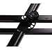 Kuyal Keyboard Stand Adjustable Metal Double-X Electronic Piano Stand Music Keyboard Rack With Locking Straps