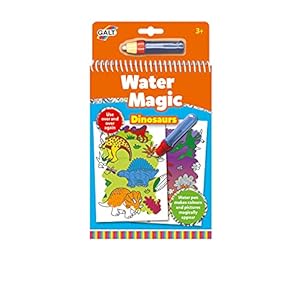 Galt Toys, Water Magic - Dinosaurs, Colouring Books for Children, Ages 3 Years Plus