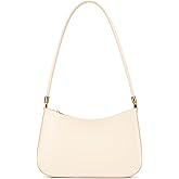 MFFOR Genuine Leather Shoulder Bag, Hobo Purses for Women, Crescent Bag, Small Clutch Handbag, Cute Tote Bag with Zipper