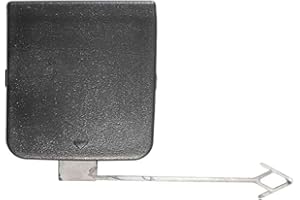 for BMW X1 E84 2009-2012 51112990204 Car Front Bumper Tow Hook Cover, Trailer Eye Cap Replacement Traction Cover Lid Plate Au