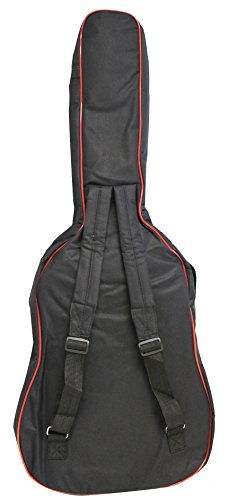 image for RockJam Padded Acoustic Guitar Bag with Carry Handle and Shoulder Stra