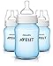 Philips Avent Classic Plus Baby Bottles, Blue, 9 Ounce (3 Pack)