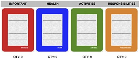 KalendarKards Blanks Deck - 36 Extra Blank Cards for use with Base System. Daily Reminders for Those Living With Early Stage Alzheimer’s or other Dementias
